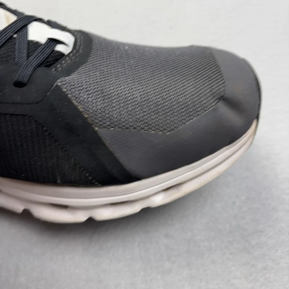 On Cloudrunner Shoes Mens Size 13 Black Mesh CloudTec Running Athletic Sneakers